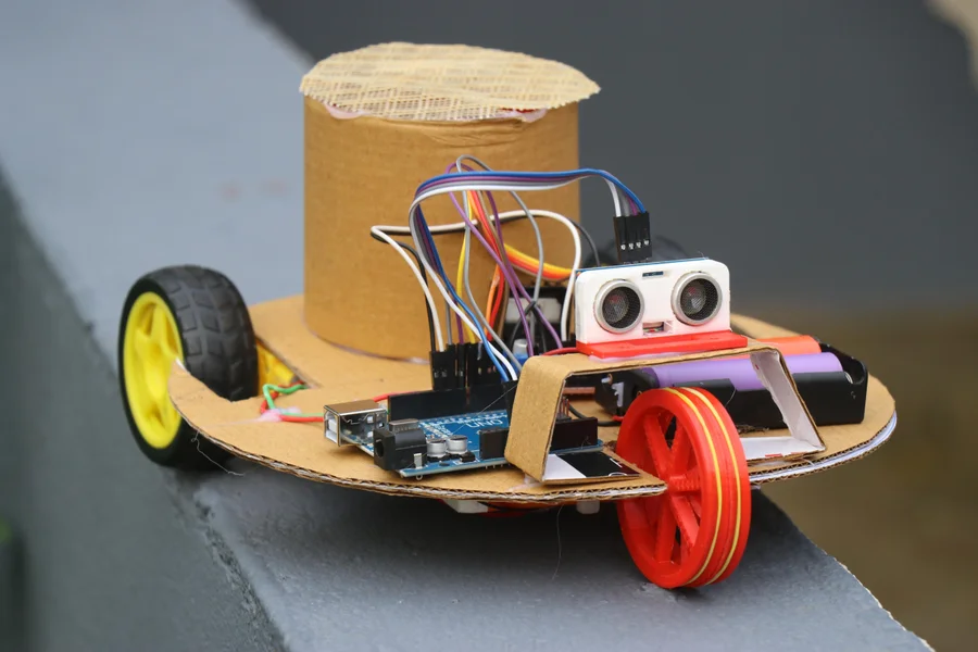 Read more about the article How to Make an Arduino Floor Cleaner Robot