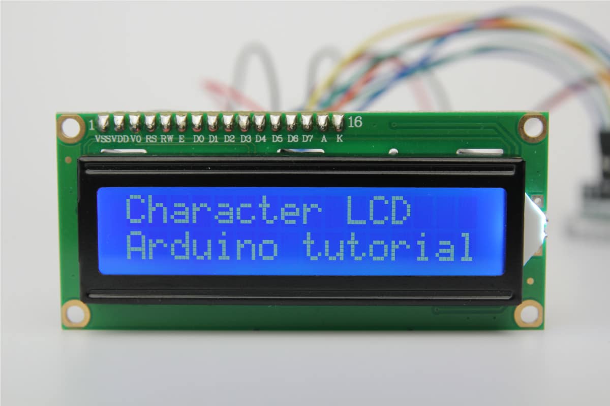 How to print data on LCD?
