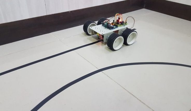 Arduino Line Follower project for kids