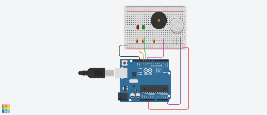 Amazing Arduino-Based smoke detector & Fire Detection System