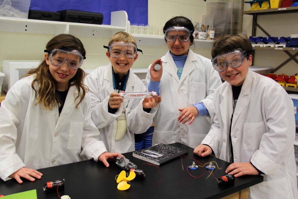 Students in STEM Lab