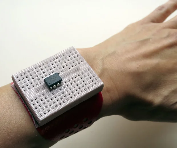 Breadboard Wristwatch