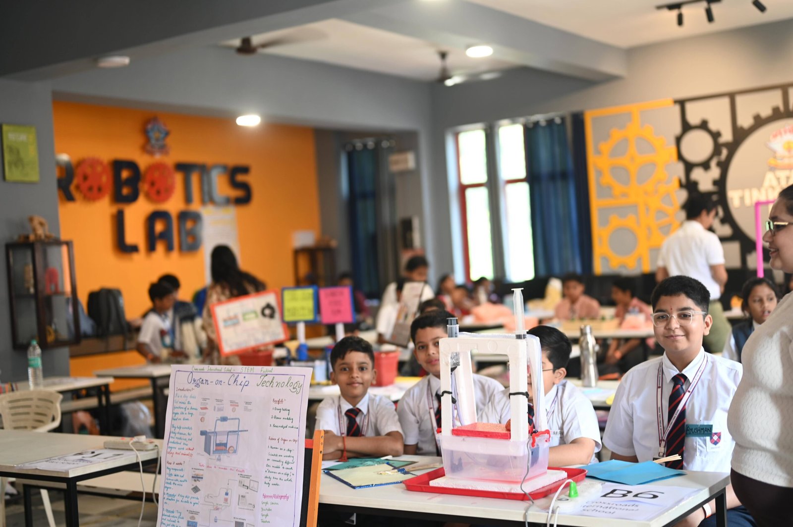 stem labs in Vishakhapatnam school