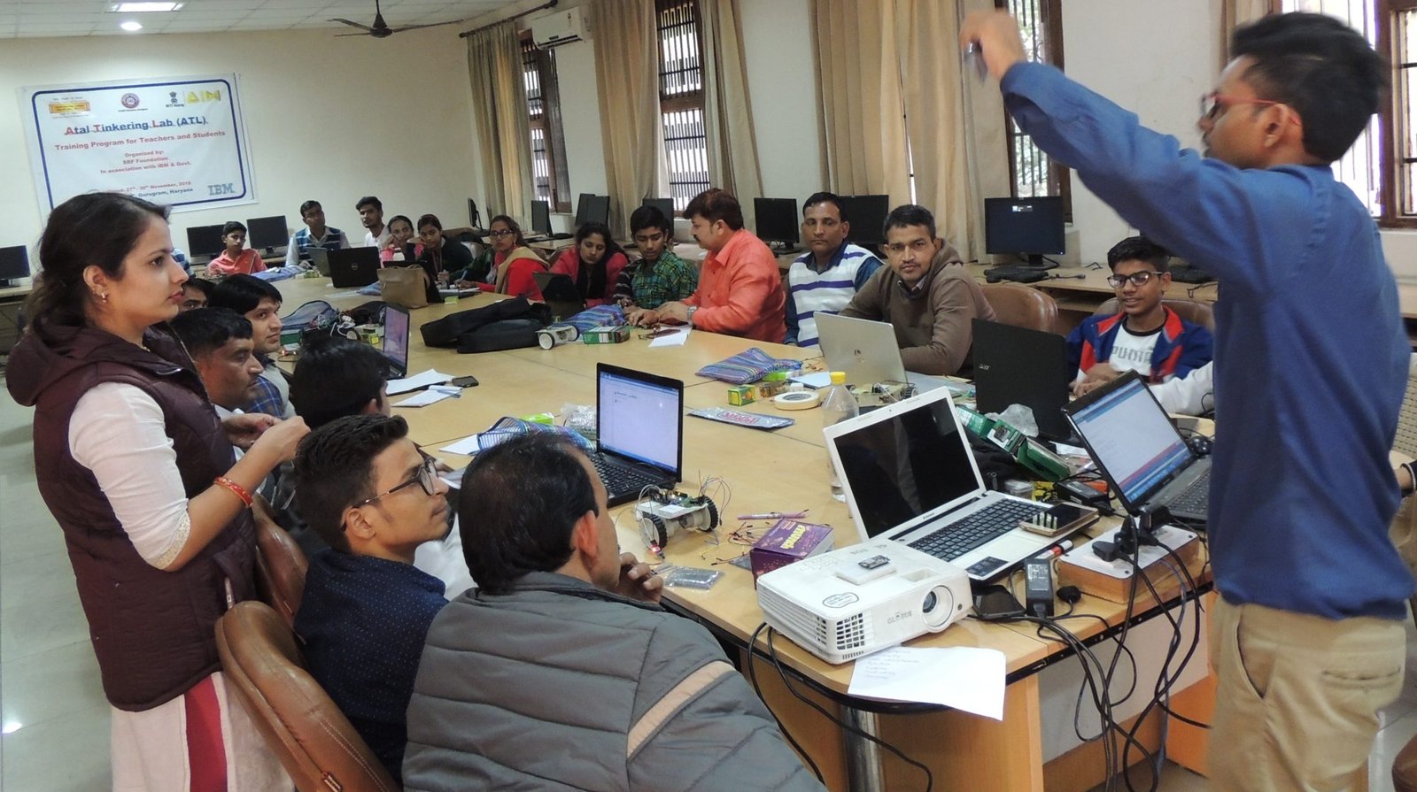 boost Atal tinkering labs