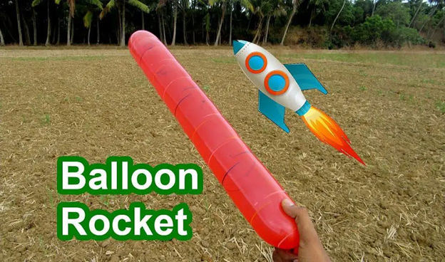 DIY Science Kits at Home: Fun and Educational Experiments for Kids and Families 2 Balloon Rocket