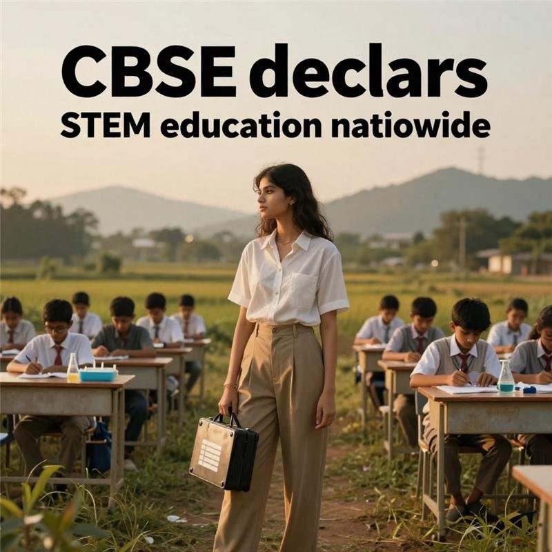 CBSE Declares STEM Education