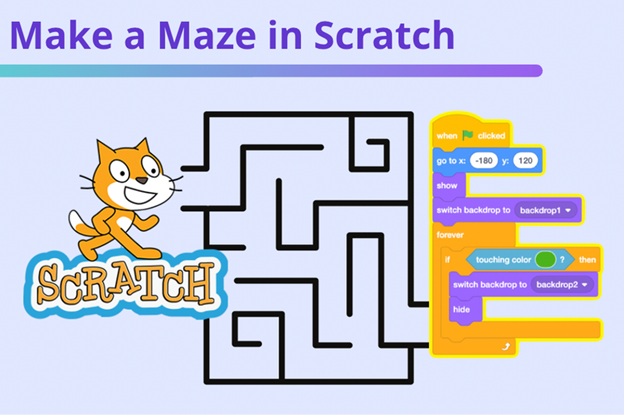 Make a Maze Game in Scratch