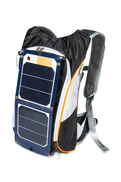 Solar-Powered Backpack Charger