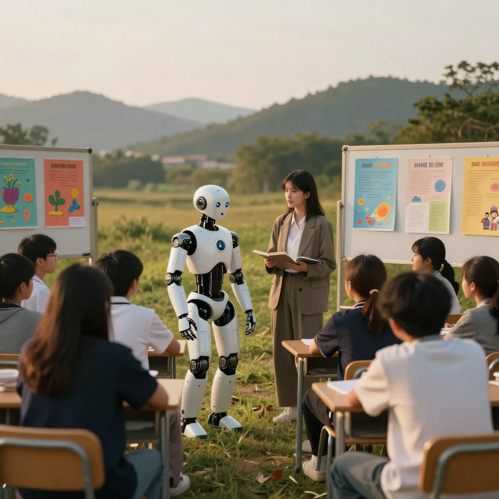From Viral “Robot Teachers” to Real AI Classrooms