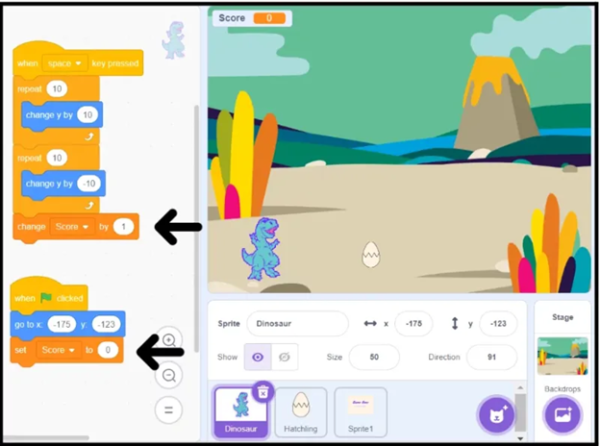 How to Create a Simple Jumping Game Using Scratch Programming
