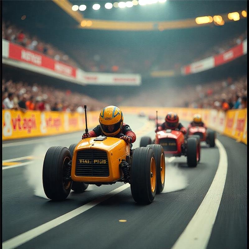 Nitro-Fueled Robo GP STEM Robots