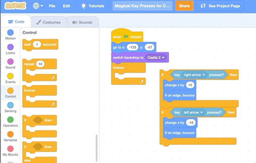Program the Jumping Movement