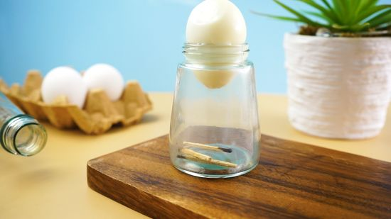 Fun Science Experiments for High School to Spark Curiosity 3 Egg in a Bottle
