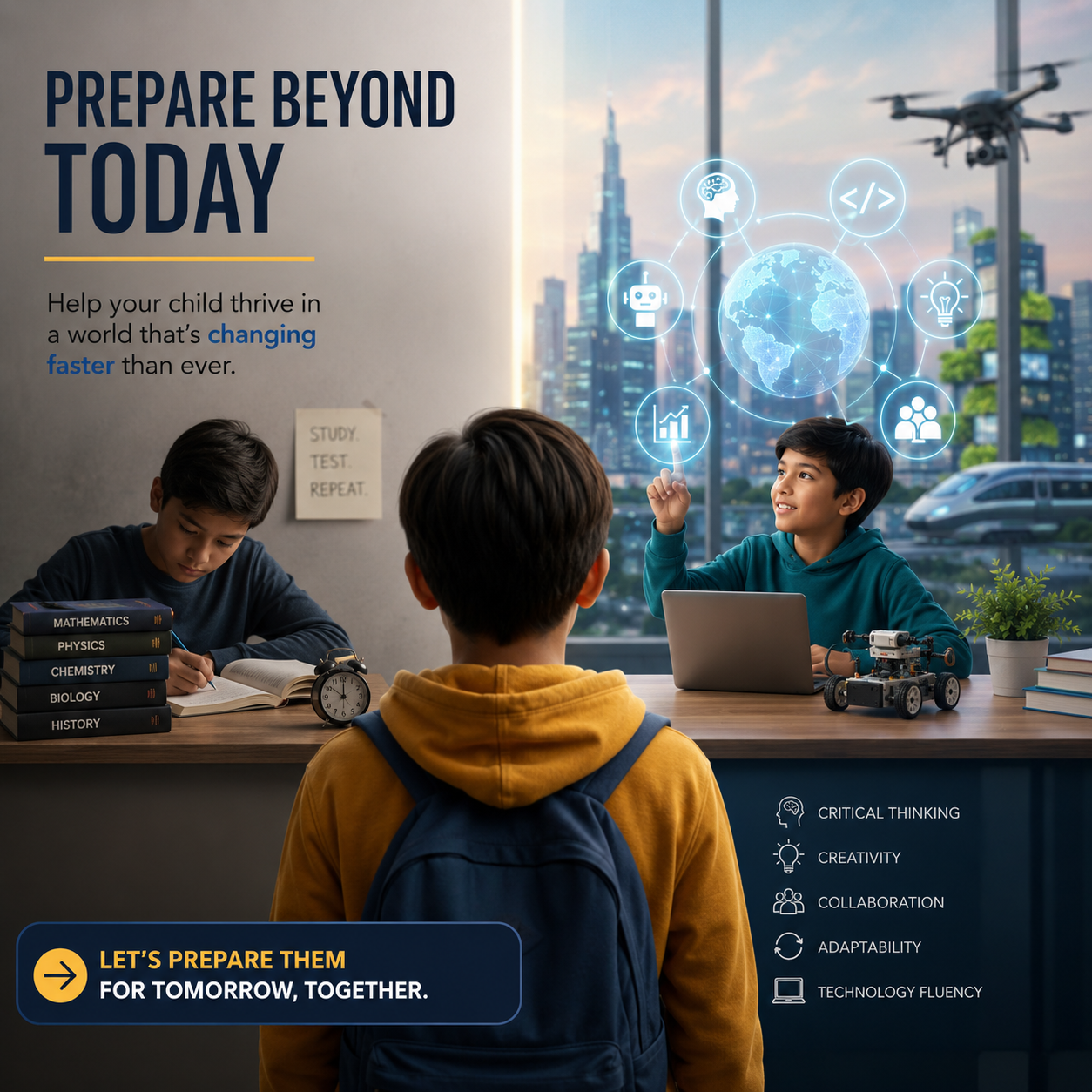 Why "Study Hard" Is No Longer Enough in the Future Your Child Is Being Prepared For?