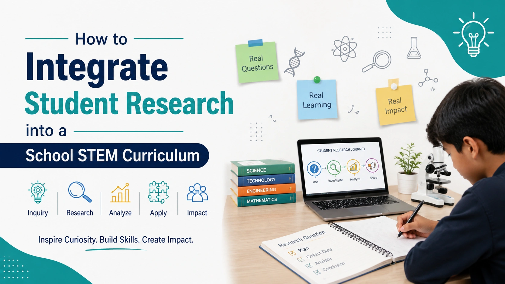 How to Integrate Student Research into a School STEM Curriculum