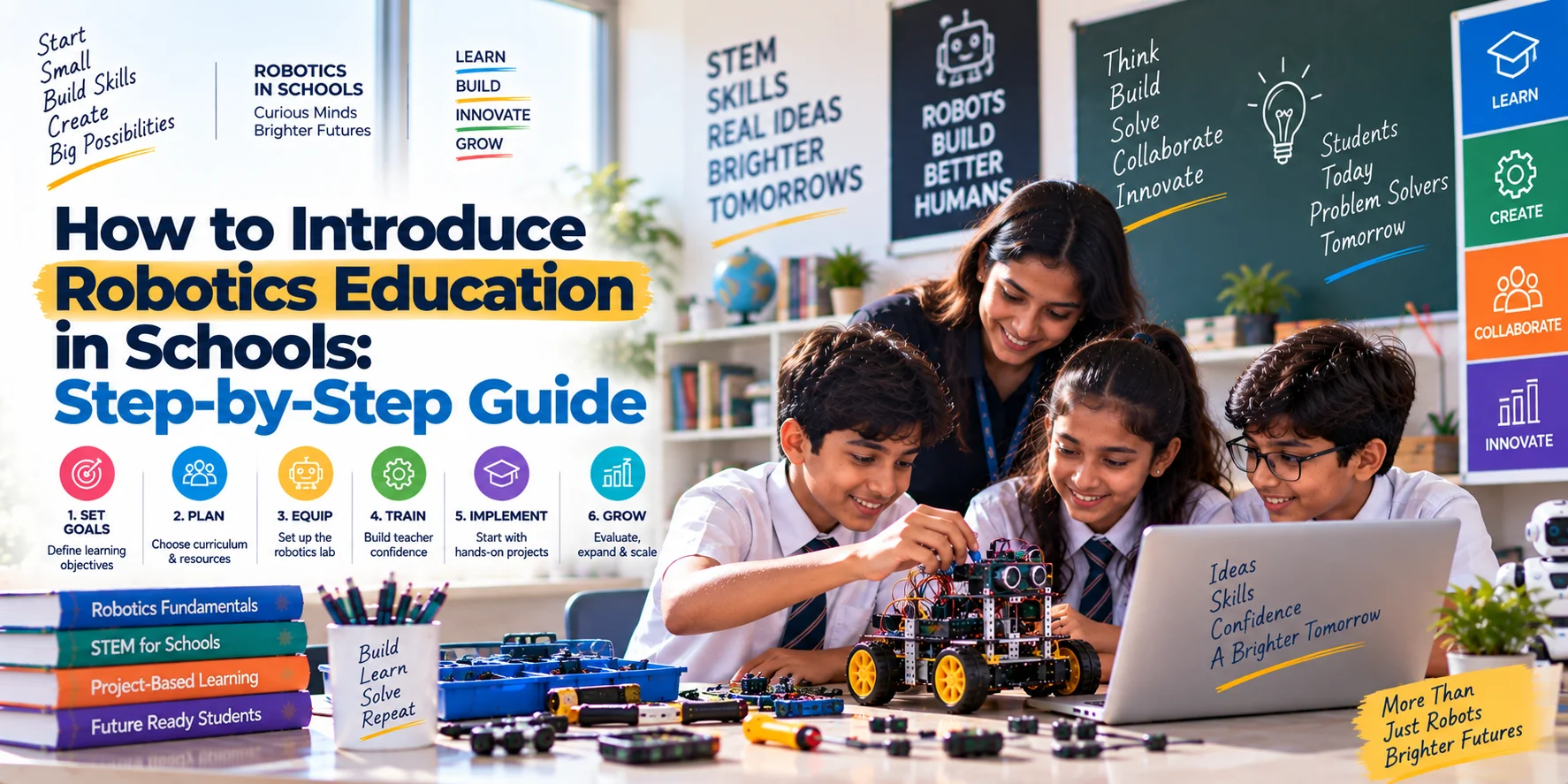 Read more about the article How to Introduce Robotics Education in Schools: Step-by-Step Guide