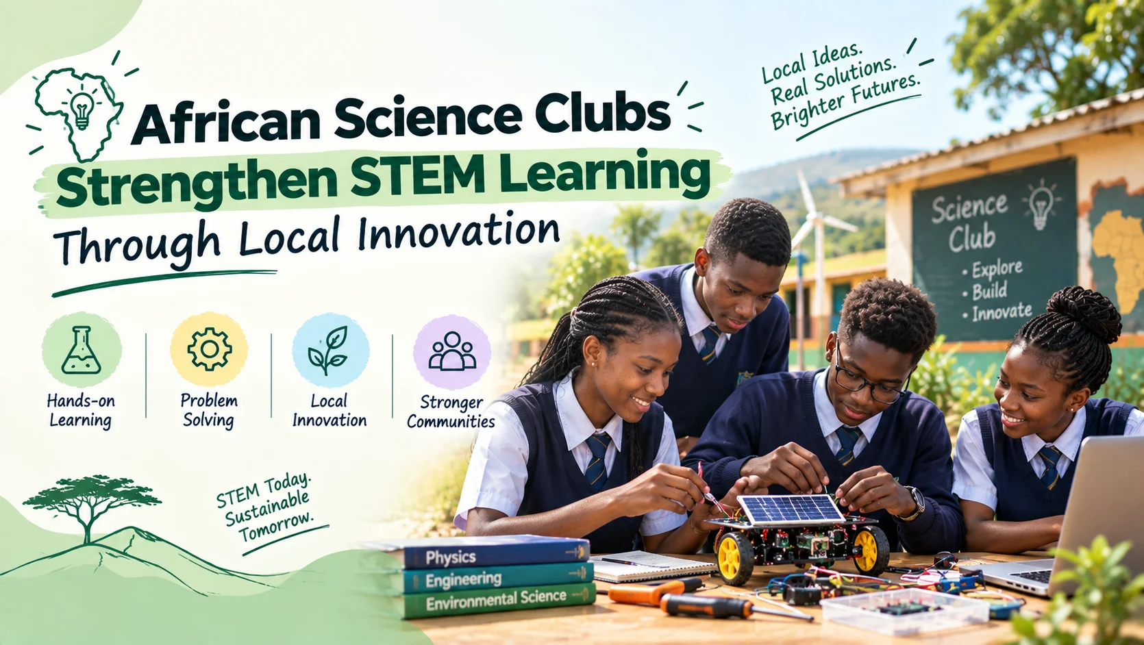 Read more about the article African science clubs strengthen STEM learning through local innovation