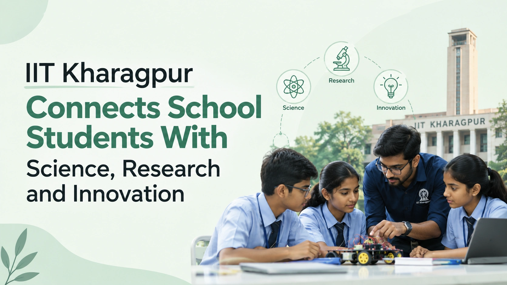 STEM outreach in India connecting school students with science and research