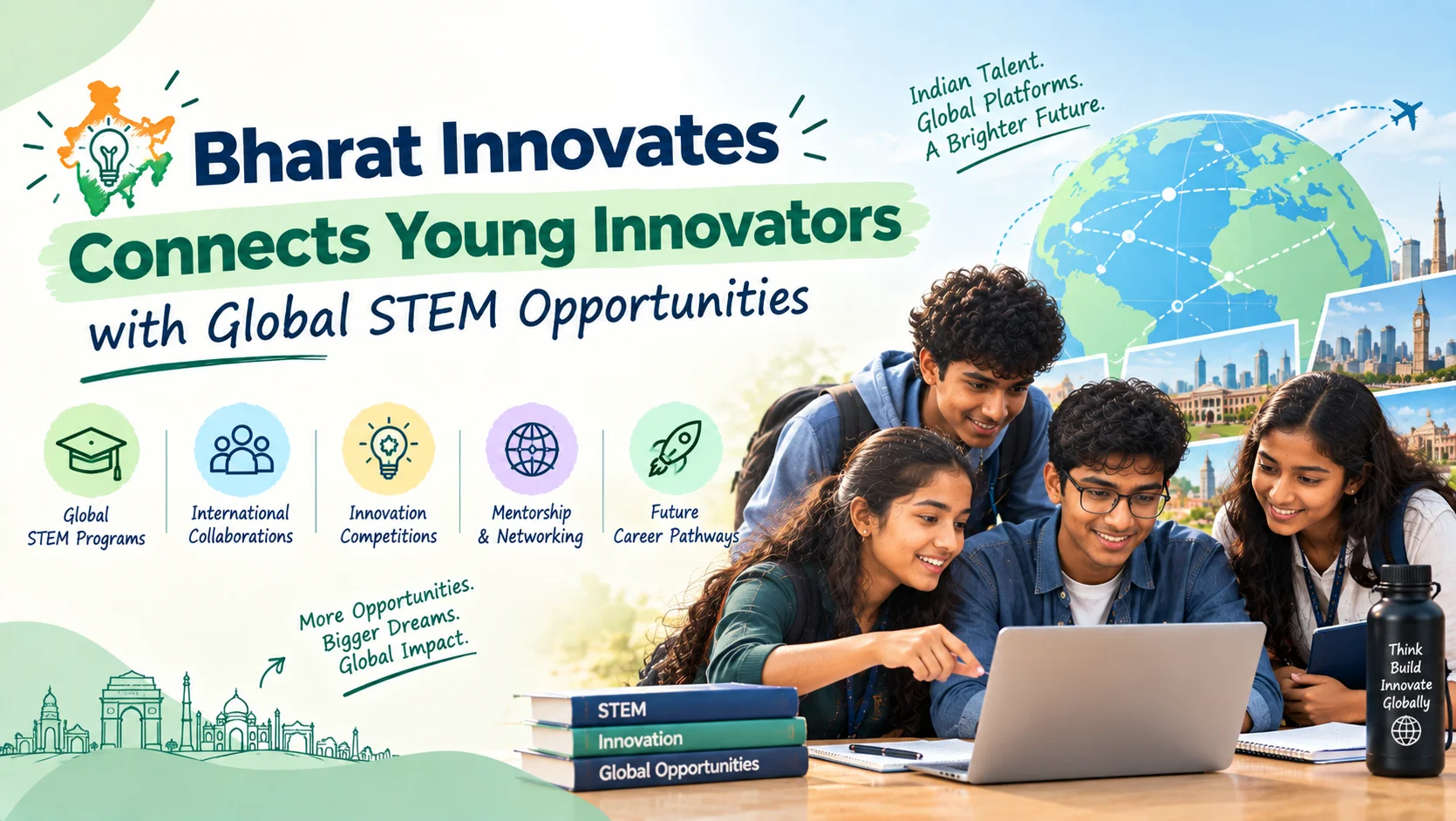 Read more about the article Bharat Innovates connects young innovators with global STEM opportunities
