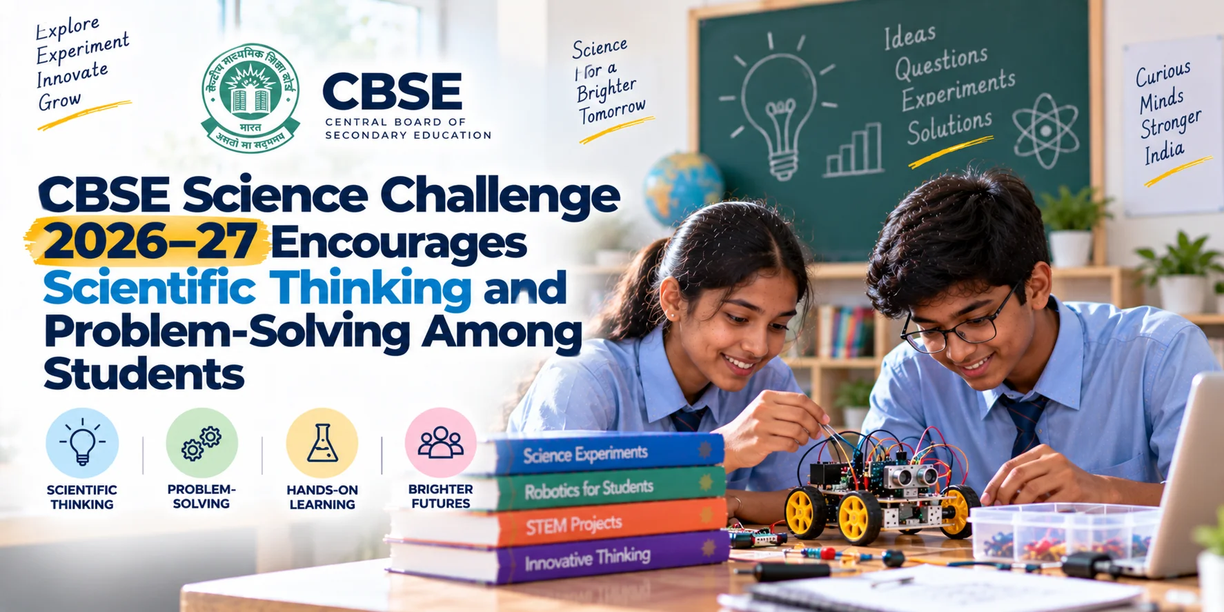 CBSE Science Challenge 2026–27 Encourages Scientific Thinking and Problem-Solving Among Students
