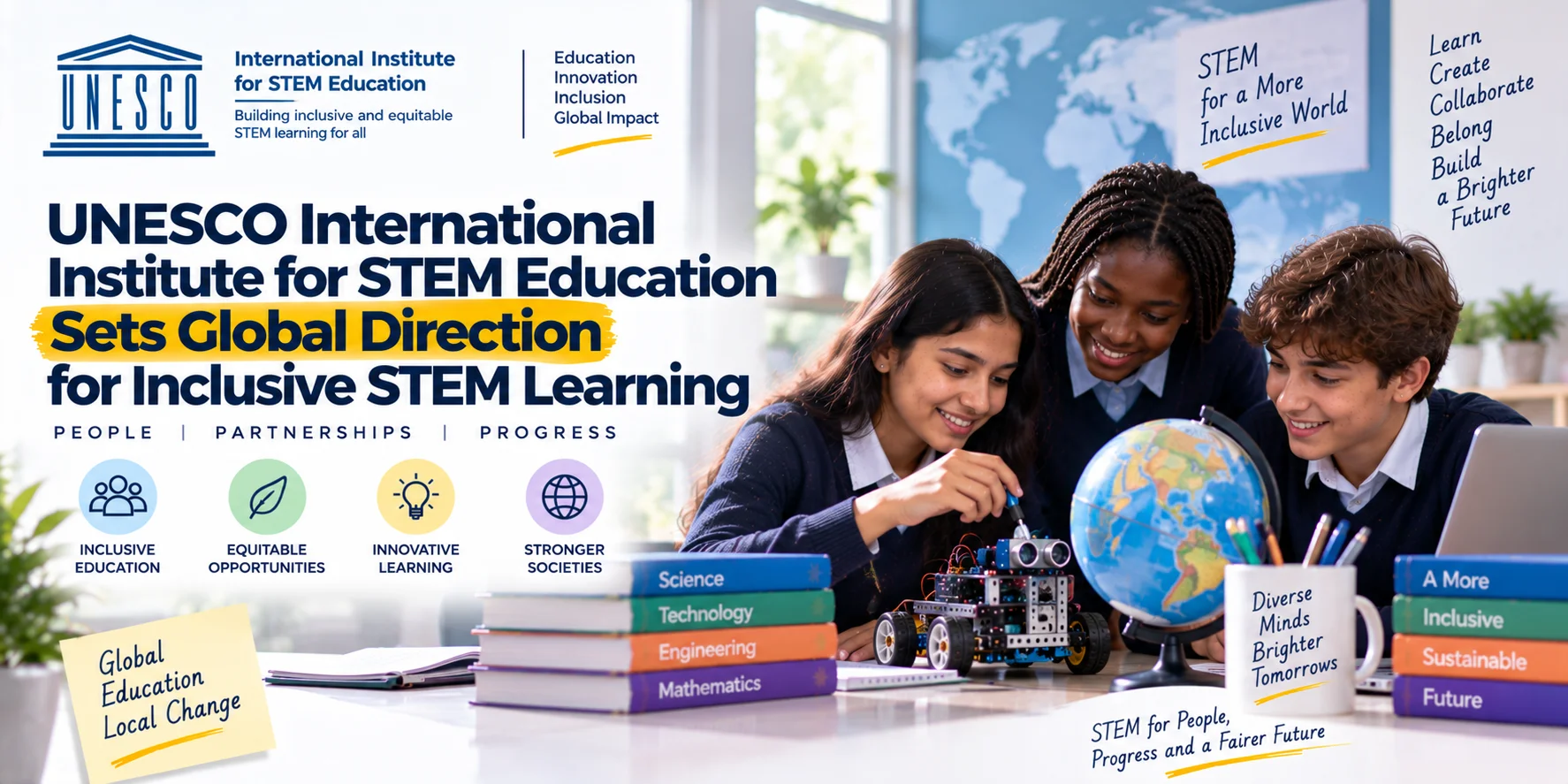 Read more about the article UNESCO International Institute for STEM Education Sets Global Direction for Inclusive STEM Learning