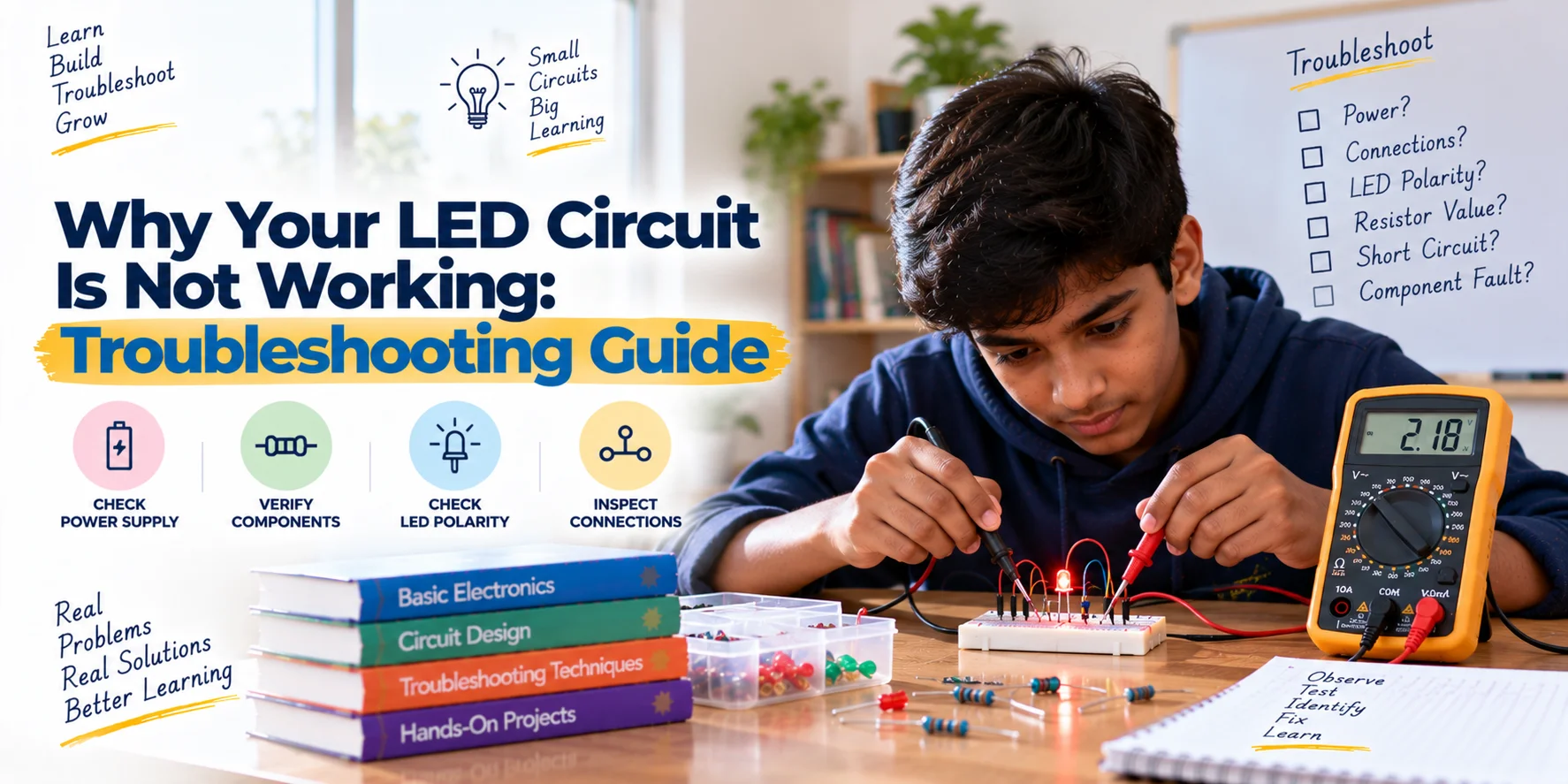 LED Circuit Not Working? Troubleshooting Guide