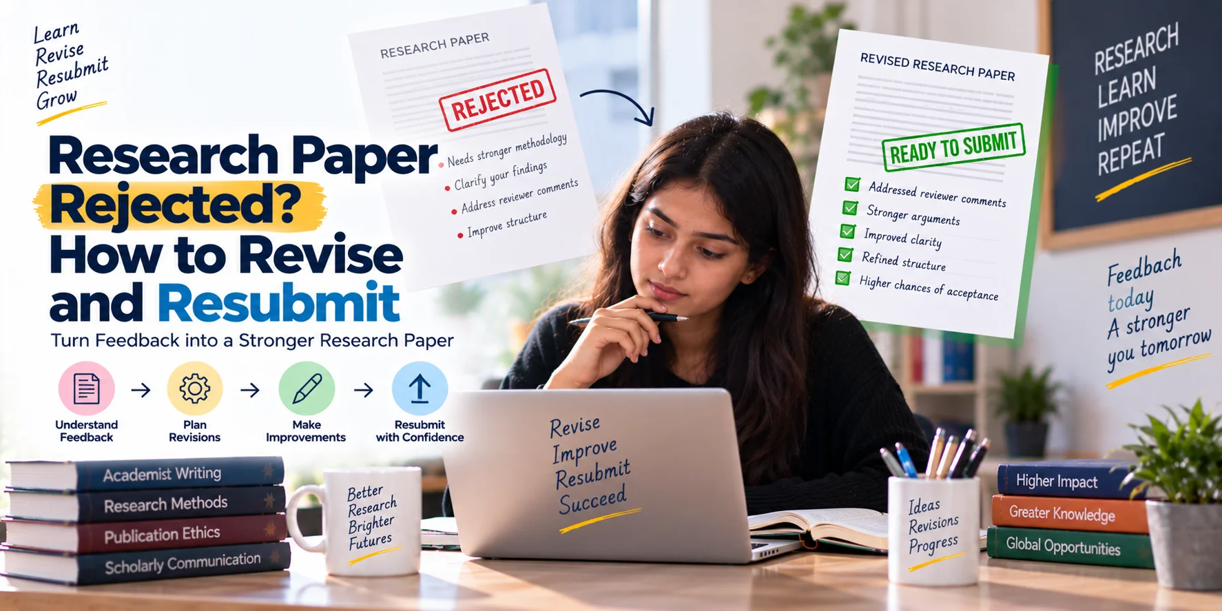 Read more about the article Research Paper Rejected? How to Revise and Resubmit