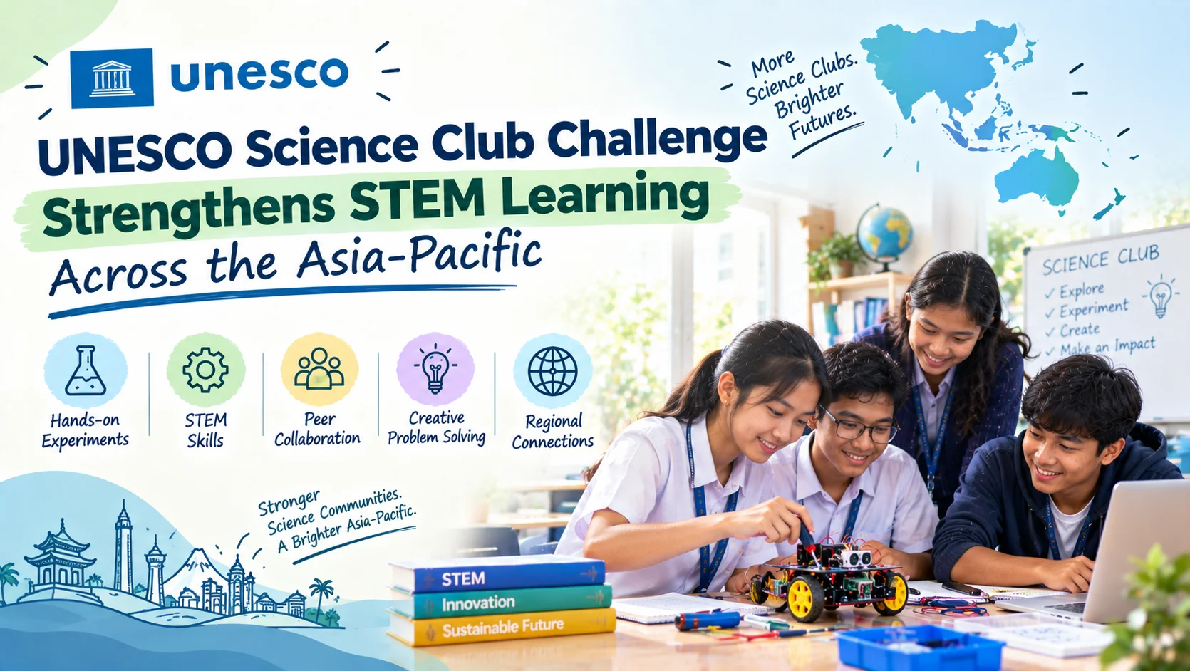 Read more about the article UNESCO Science Club Challenge Strengthens STEM Learning Across the Asia-Pacific