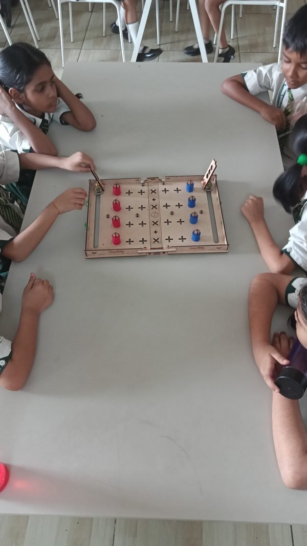 Young inventors in class