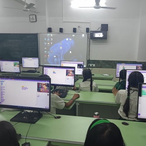 Kids learning digitally