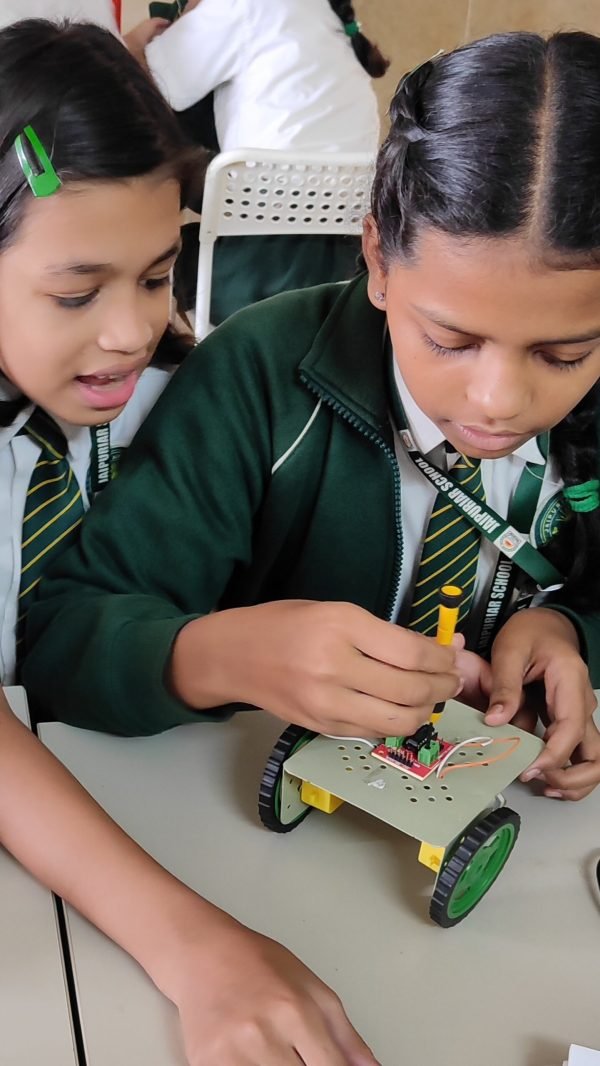 Children exploring STEM